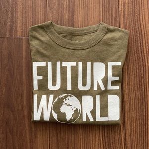 Chasor Green Graphic Tee Shirt